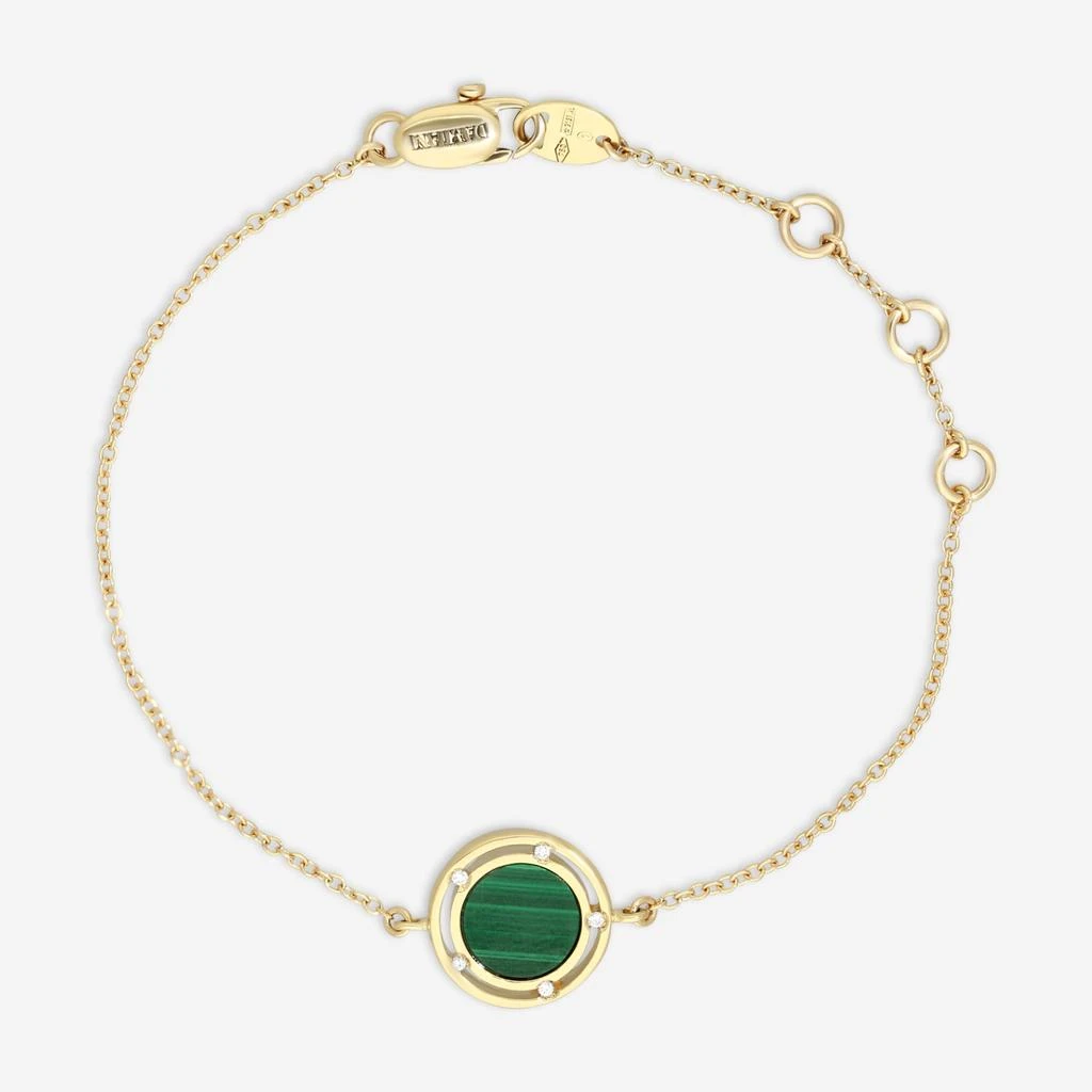 Damiani Damiani 18K Yellow Gold Diamond Chain Bracelet 20086907-copy