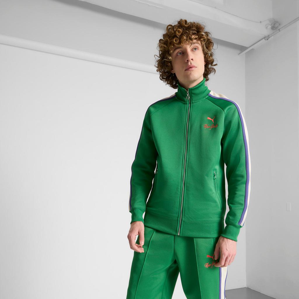 Shop PUMA Men's T7 Bright Lights NYC Flagship Track Jacket