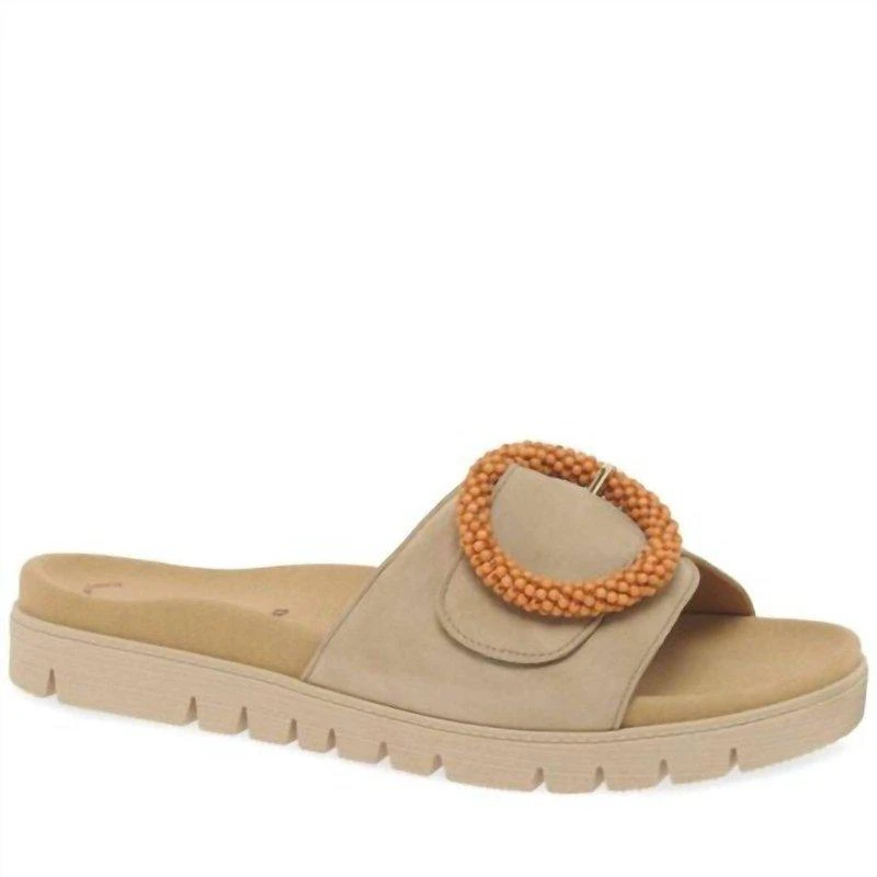 Gabor Women's Everly Mule Sandal In Caramel 1