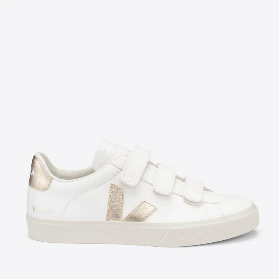 Veja VEJA RECIFE CHROME-FREE LEATHER TRAINERS 1