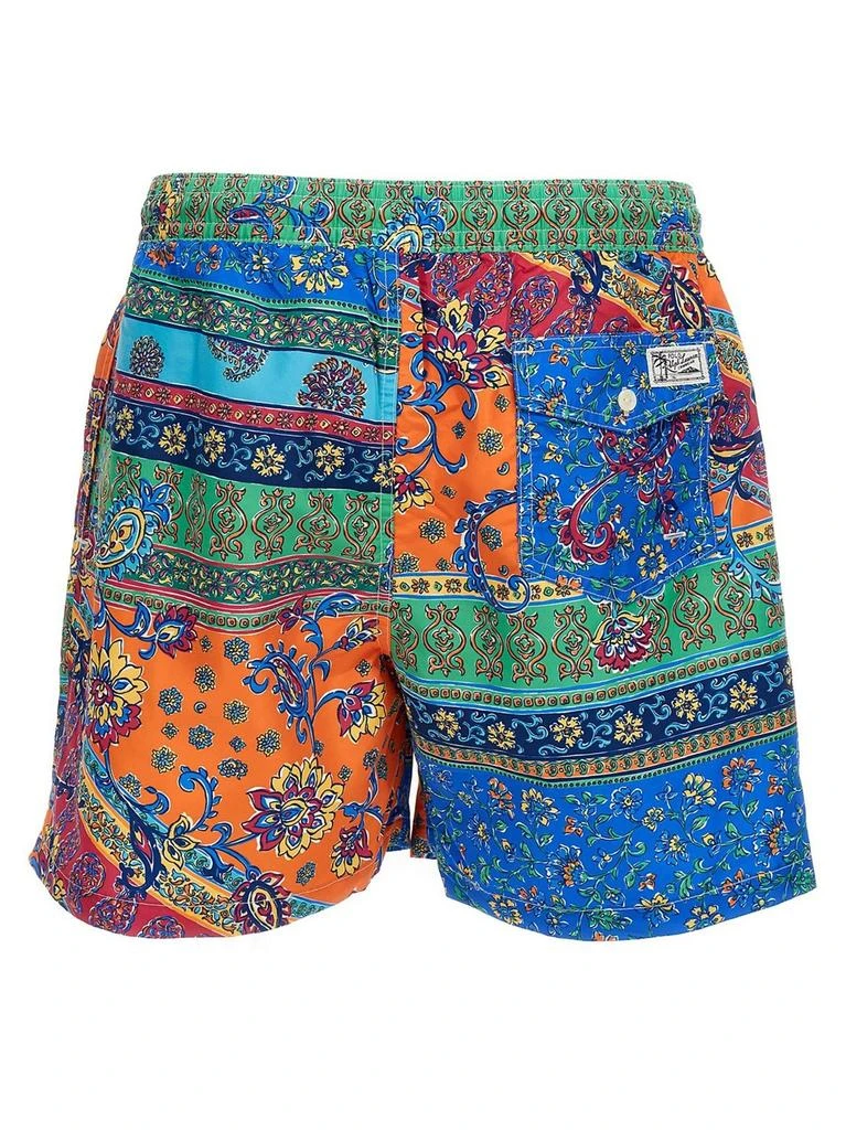 Polo Ralph Lauren Polo Ralph Lauren Paisley-Printed Drawstring Swim Shorts 2