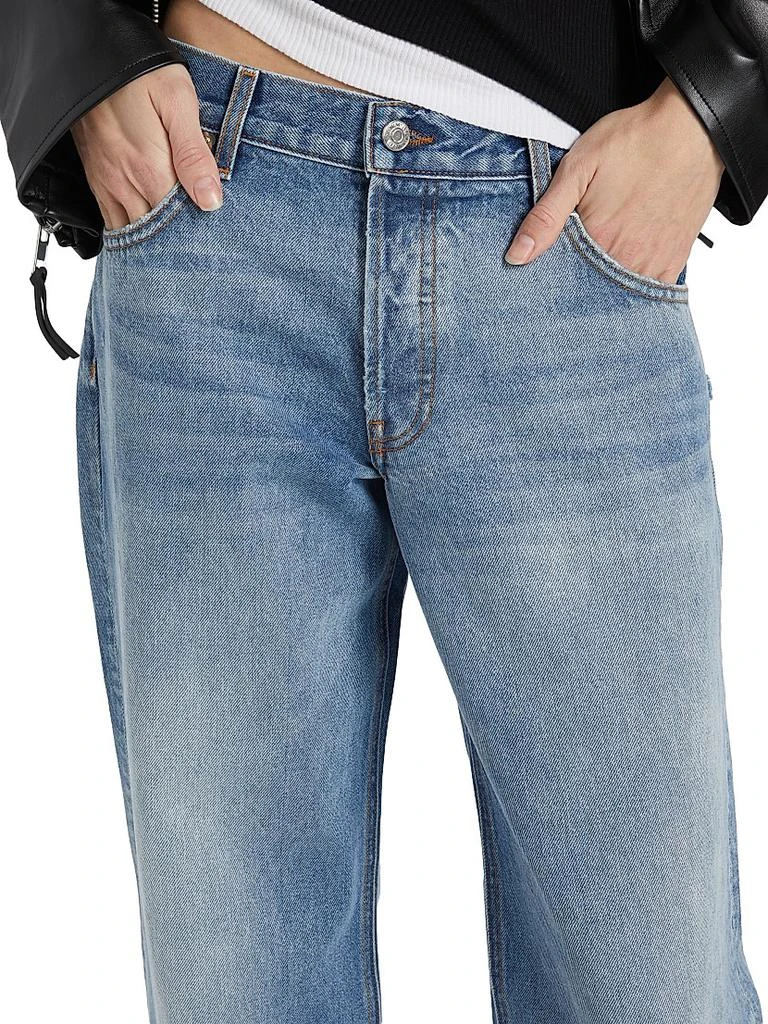 EB Denim Low-Rise Rigid Boyfriend Jeans 6