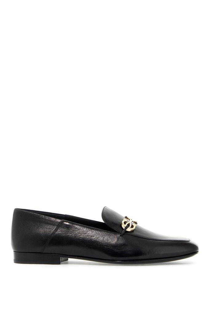 Salvatore Ferragamo Black Leather Joelle Ballerinas - Shoes