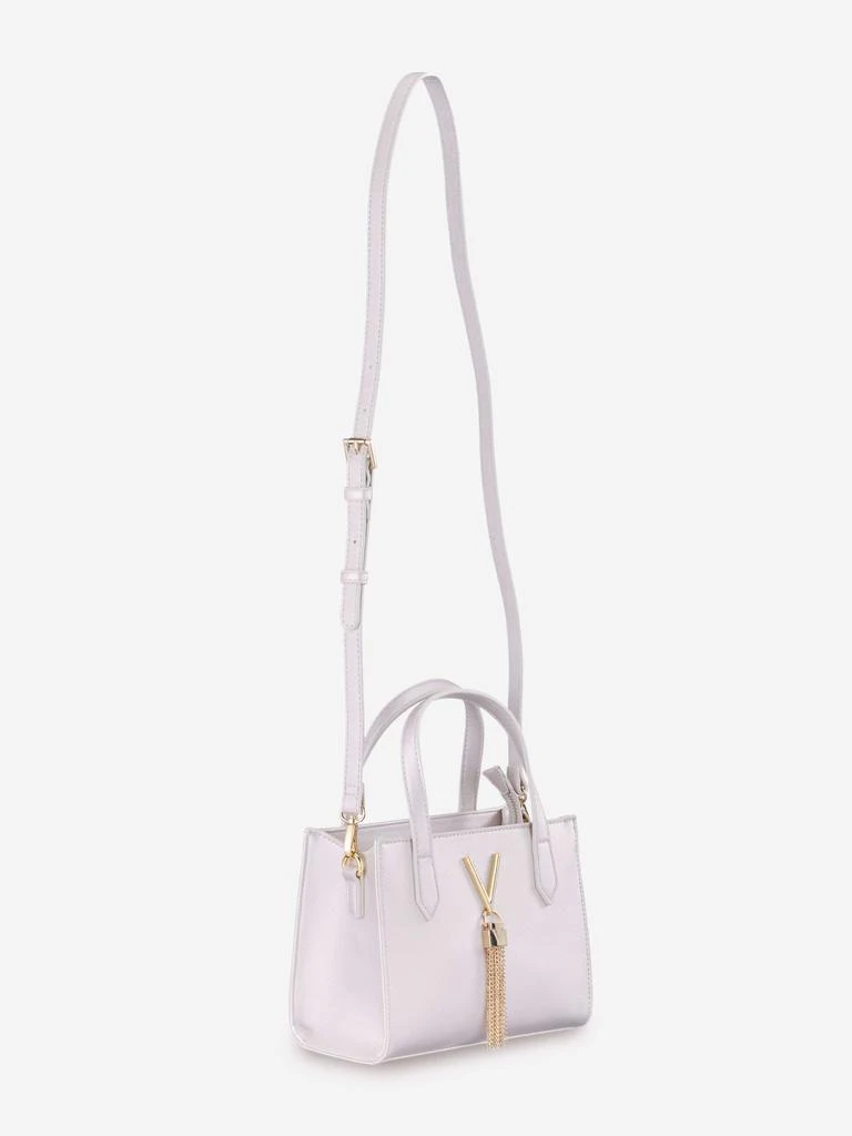 Valentino Valentino Girls Divina Tote Bag in Silver (20cm) 5