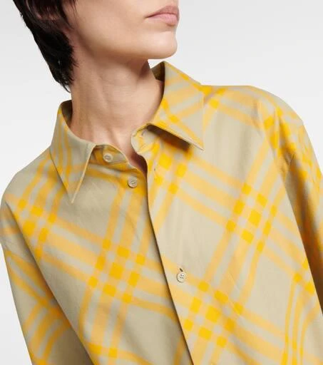 Burberry Check cotton shirt 4