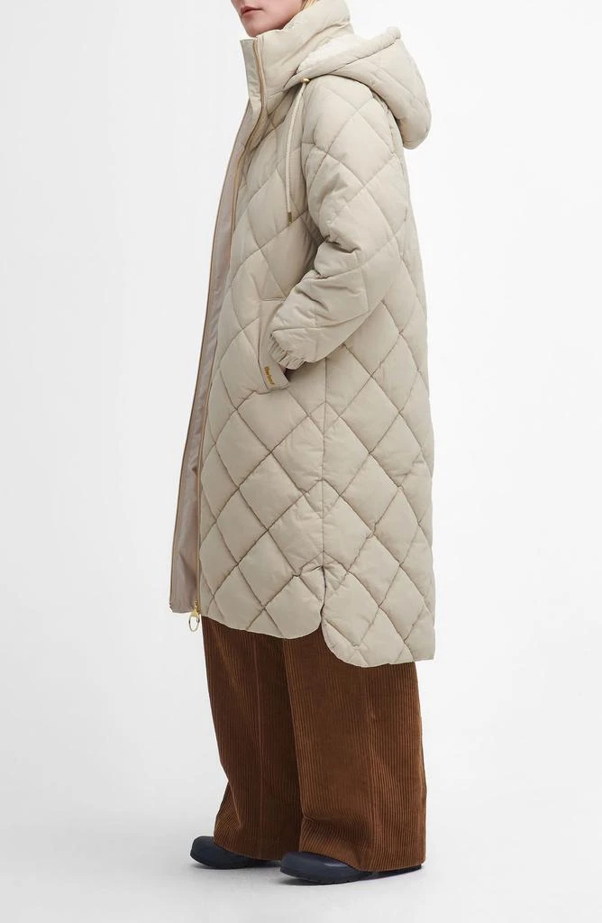 Barbour Kirkton Longline Puffer Coat 3