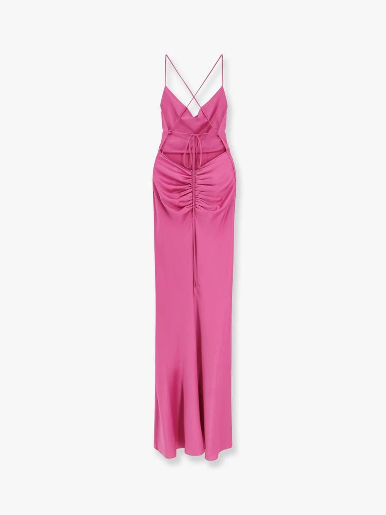 ACTUALEE Satin long dress 4