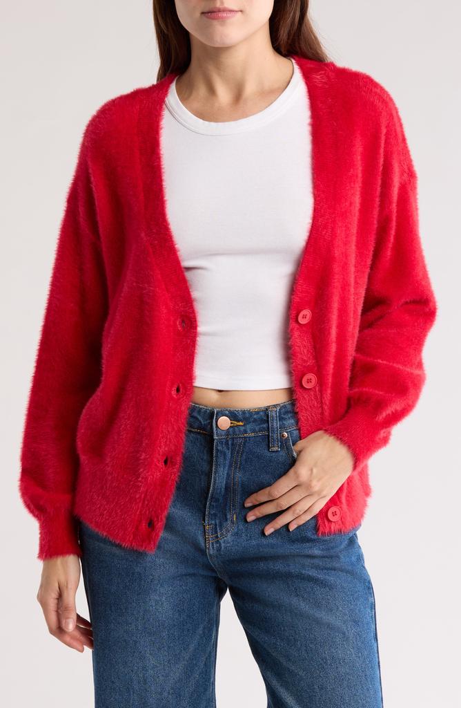 Abound Eyelash Knit Cardigan