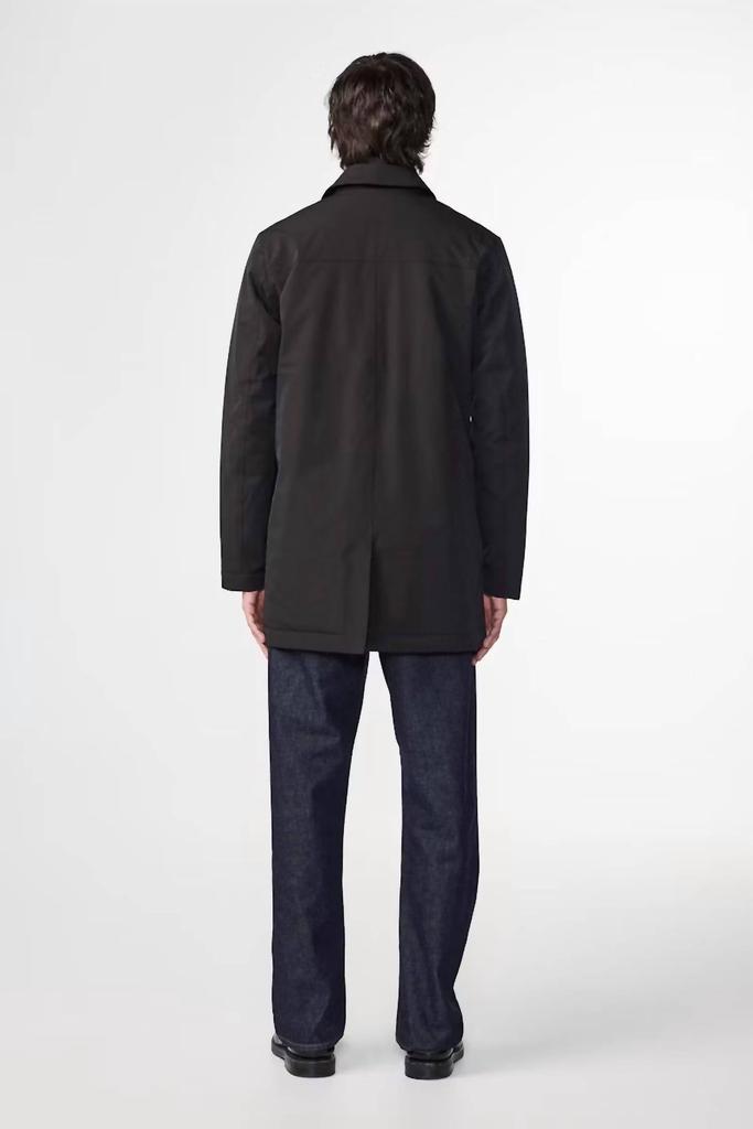 NN07 Blake Technical Primaloft Coat In Black