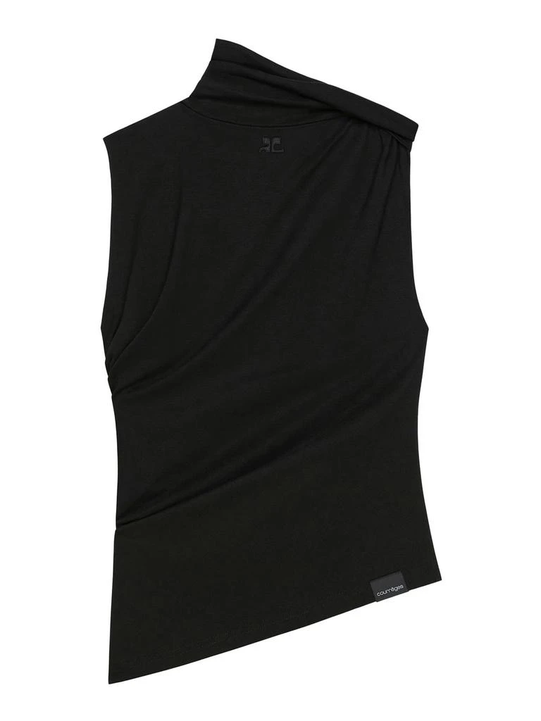 Courrèges Draped Jersey Top 1