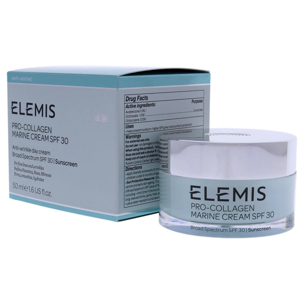 Elemis Pro-Collagen Marine Cream SPF 30 by Elemis for Unisex - 1.6 oz Cream 4