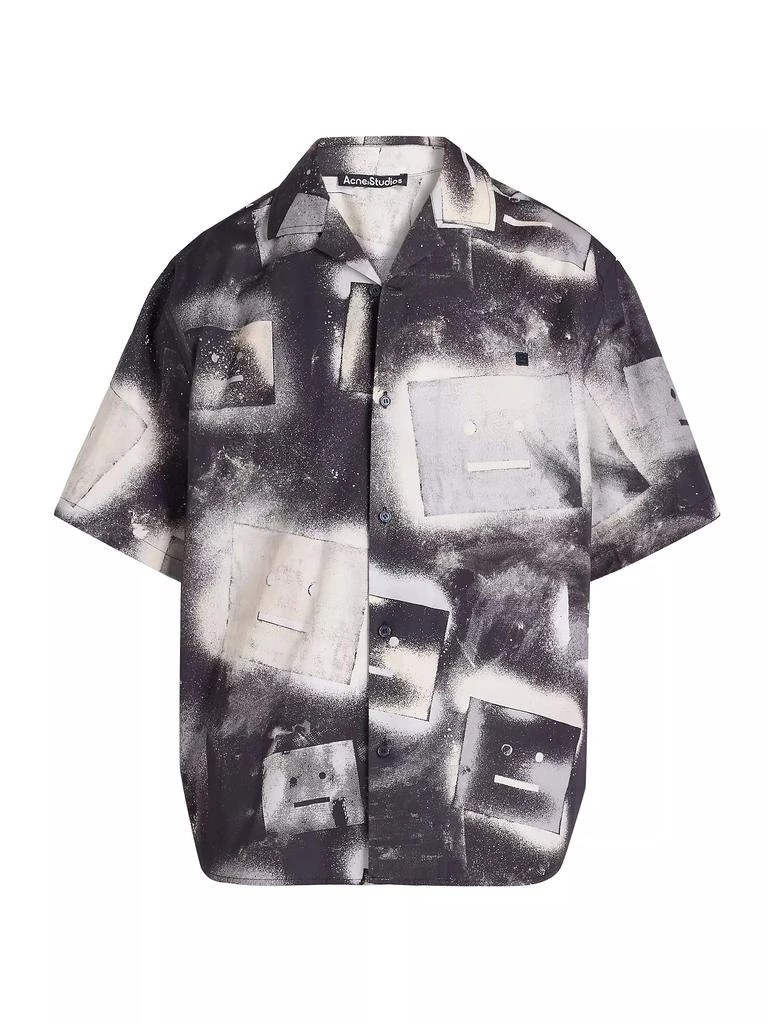 Acne Studios Sarlino Spray Face Cotton Shirt 1