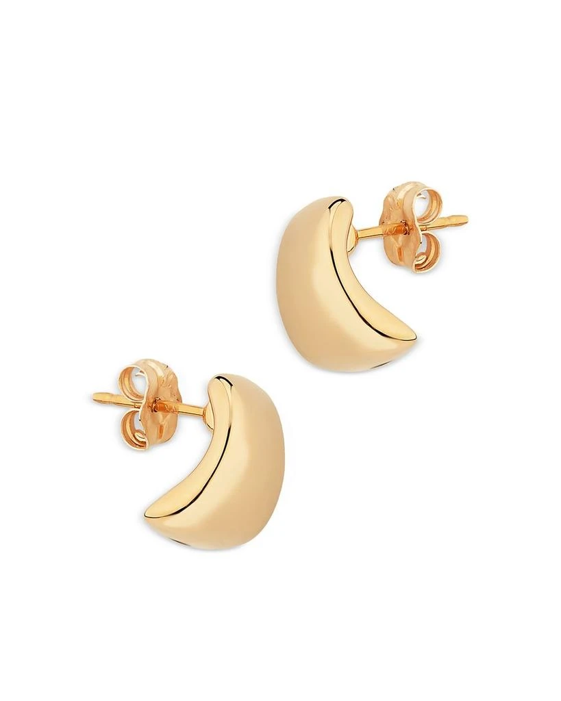 Bloomingdale's Small Huggie Hoop Earrings in 14K Yellow Gold 1