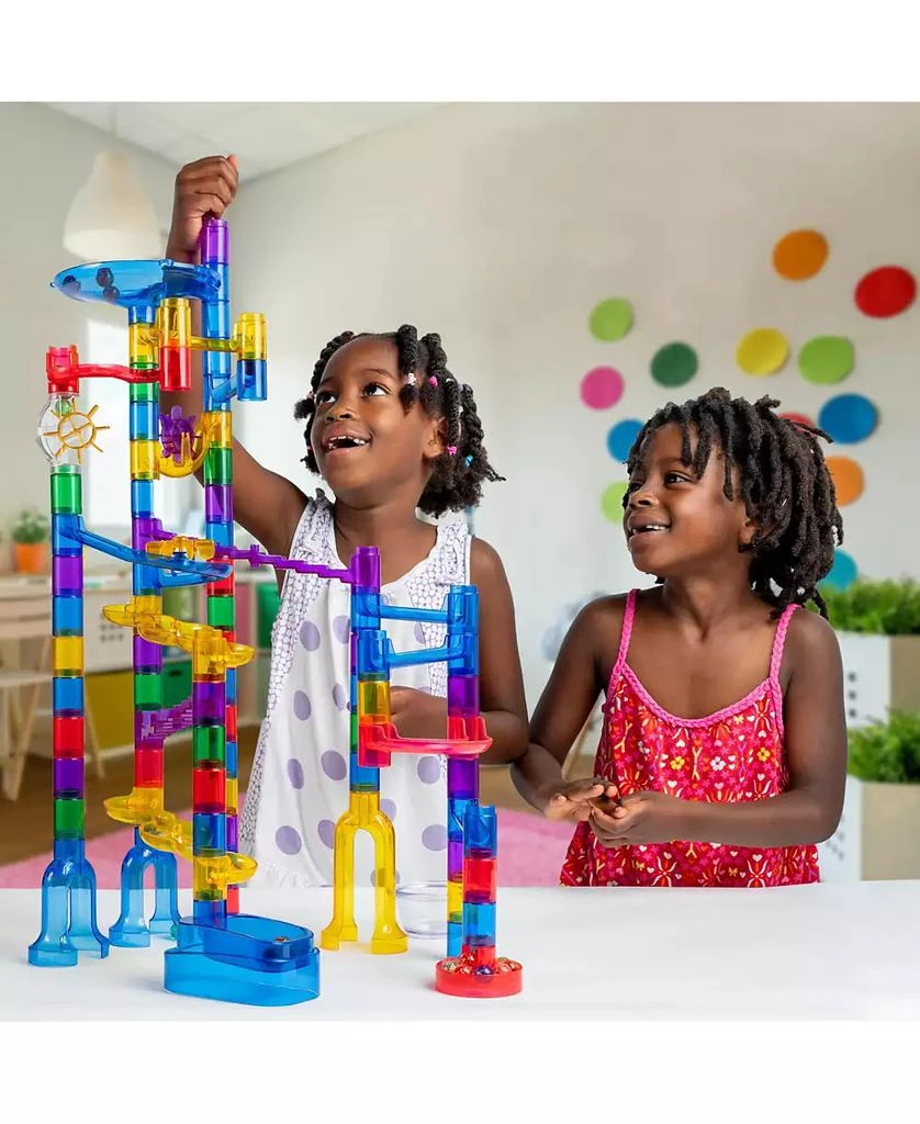 National Geographic Glow-in-the-Dark Marble Run 50 piece 4