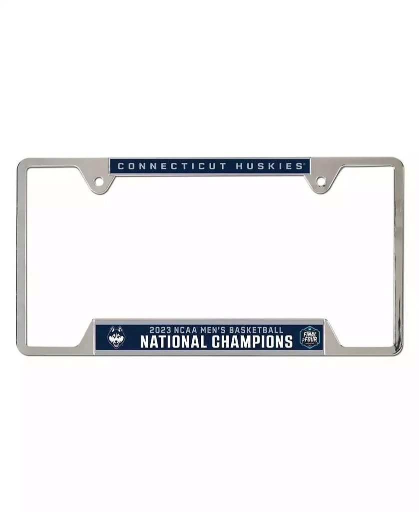 Wincraft UConn Huskies 2023 NCAA Men
s Basketball National Champions Metal License Plate Frame 1