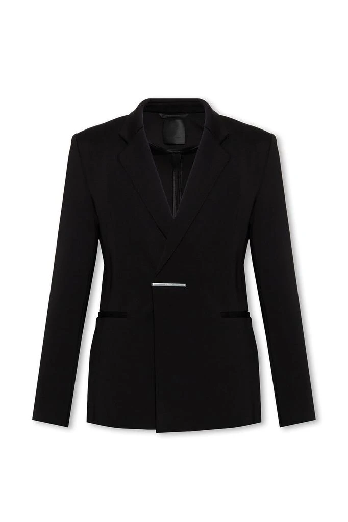 Givenchy Givenchy Single-Breasted Long-Sleeved Blazer from Cettire