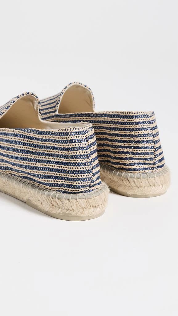 Manebi Raffia Stripe Classic Espadrilles 2