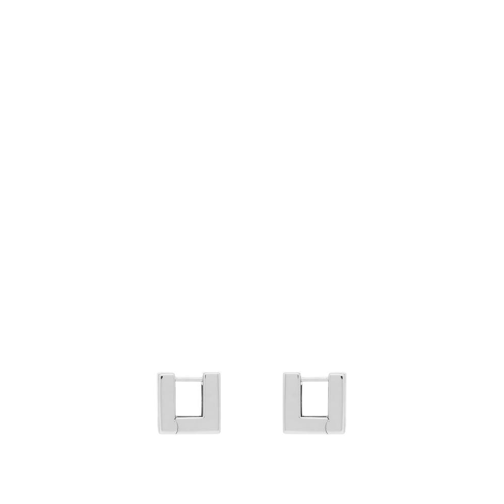 Tom Wood Tom Wood Square Hoops Small - Earrings - Free Shipping