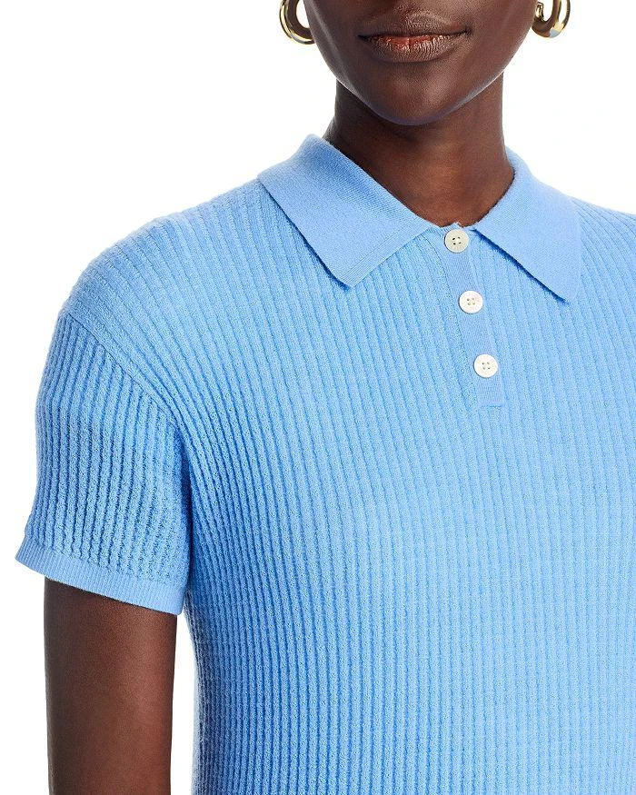 Guest in Residence Cashmere Polo Sweater 4