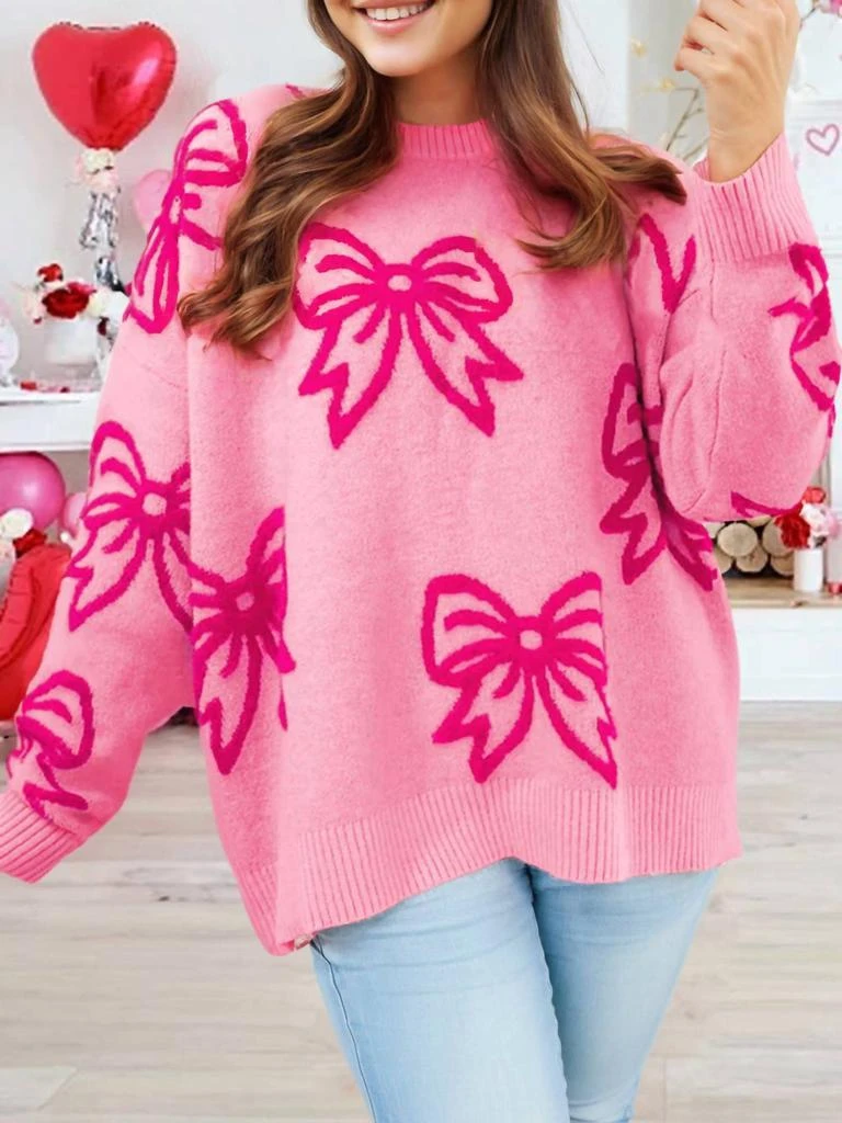 1 the Woman 1 The Woman - Sealed with a Bow Sweater 1