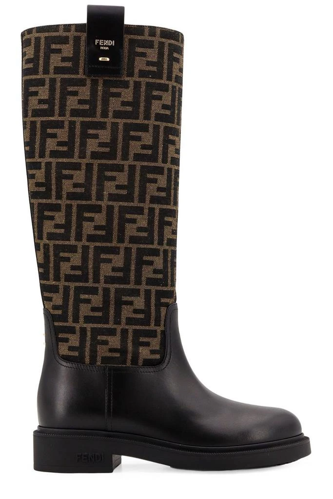 Fendi Fendi Filo Panelled Boots 1