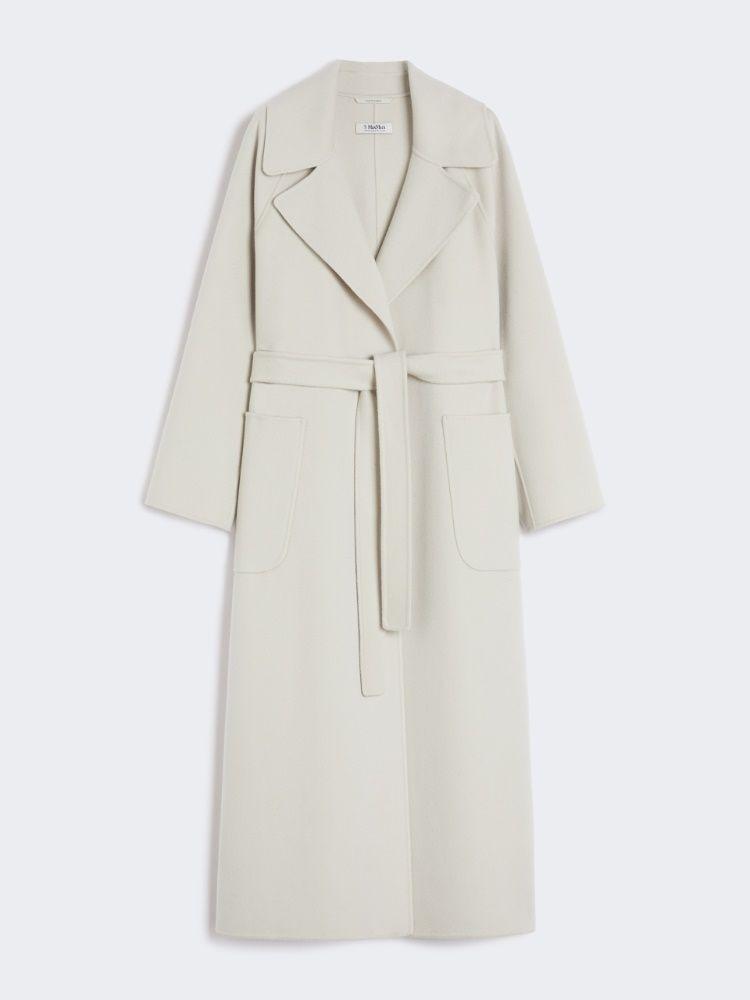 ジャケット Max Mara White cashmere blend dressing gown coat Max Mara WHITE CASHMERE BLEND DRESSING GOWN COAT - Coats