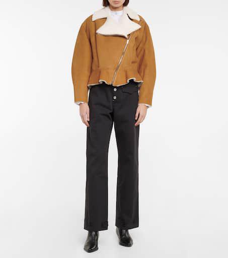 Isabel Marant Addya shearling-lined jacket