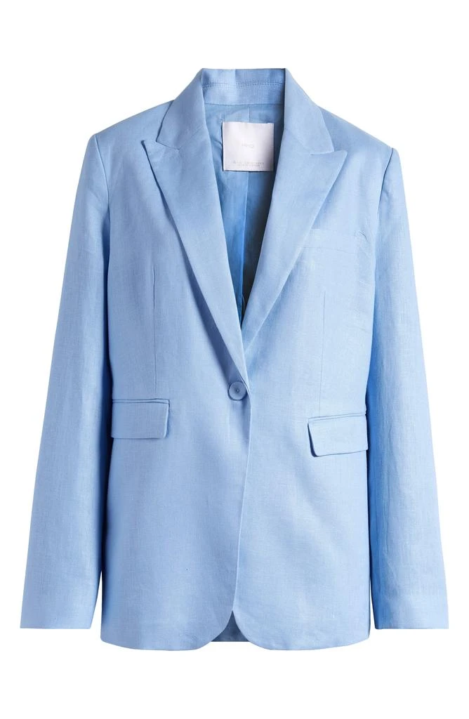 Mango Linen Blazer 6