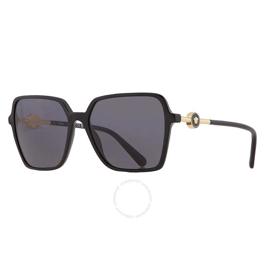Versace Dark Grey Square Men's Sunglasses VE4396 GB1/87 58 2