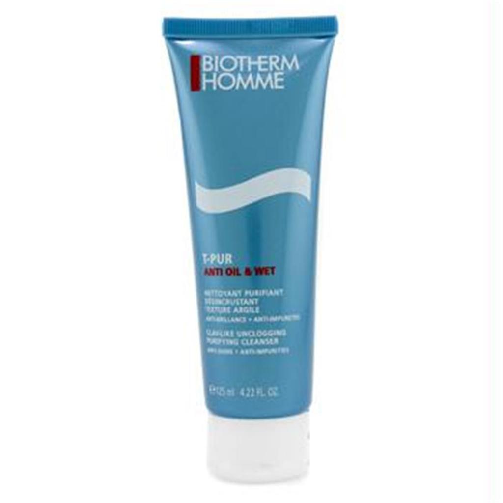 Biotherm 13424776721 Homme T-Pur Clay-Like Unclogging Purifying Cleanser - 125ml-4.22oz