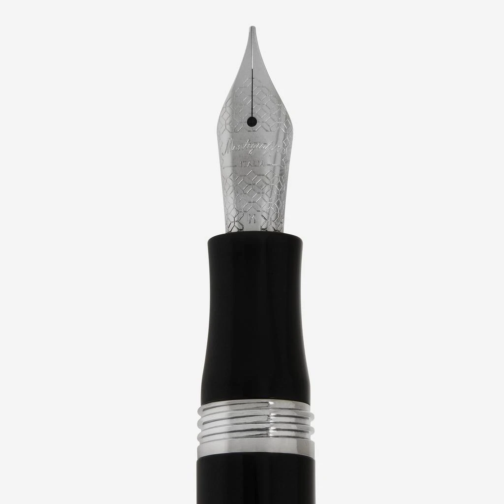 Montegrappa Montegrappa Ducale Black Fountain Pen (M) ISDUR3PC 3