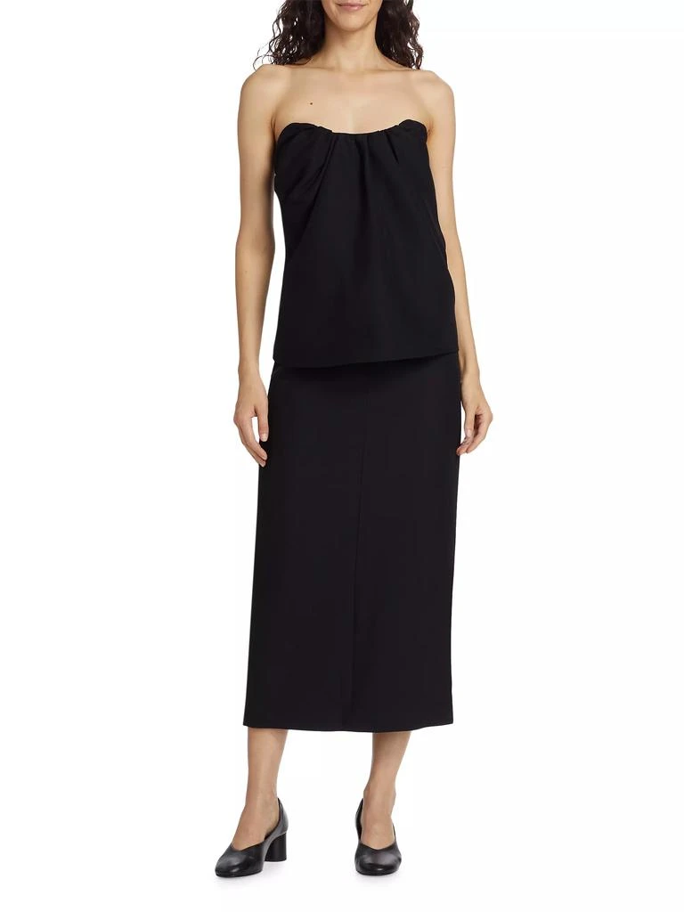 Co Crepe Tailored Pencil Skirt 2