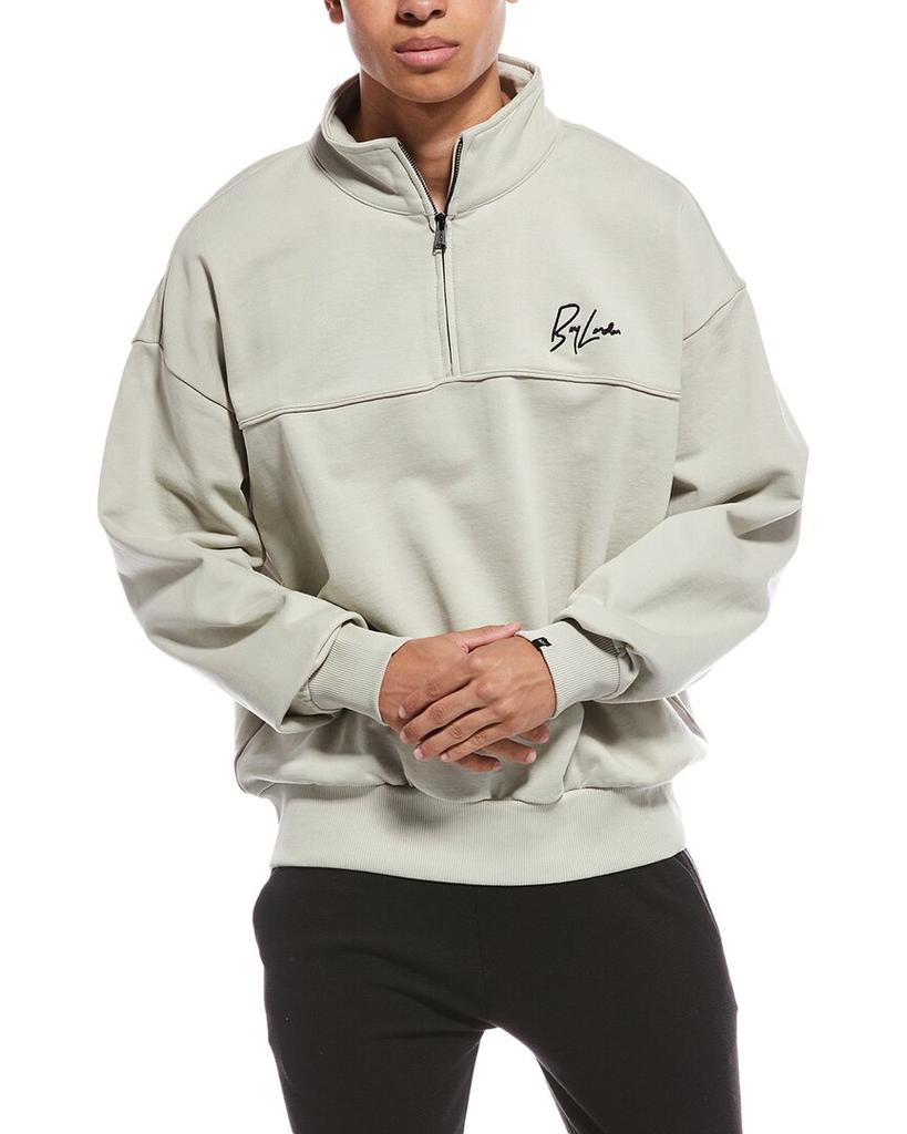 BOY LONDON Boy Signature 1/2-Zip Mock Sweatshirt