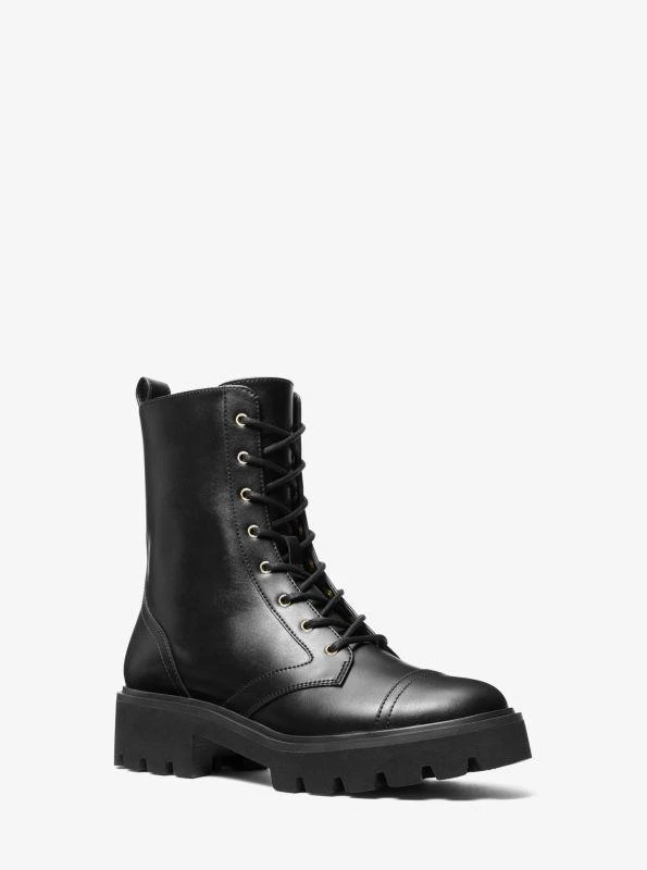 Michael Kors Weiss Combat Boot 1