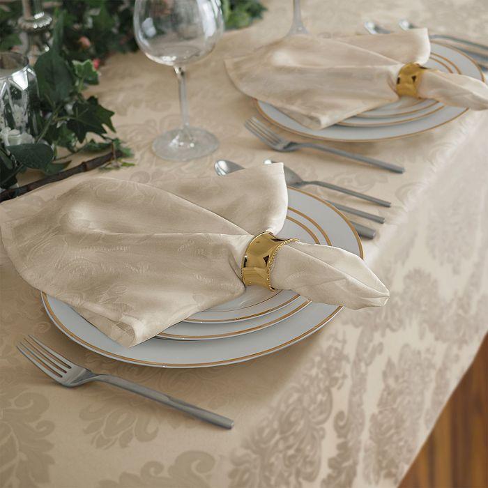 Elrene Home Fashions Elrene Barcelona Jacquard Damask Napkins, Set of 4
