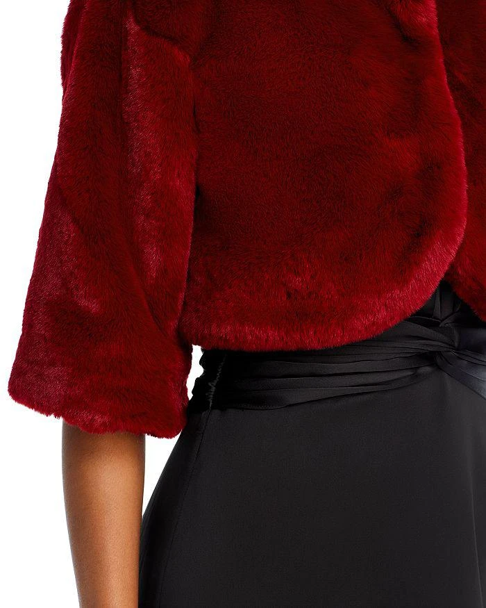 Laundry by Shelli Segal Faux Fur Shrug 8