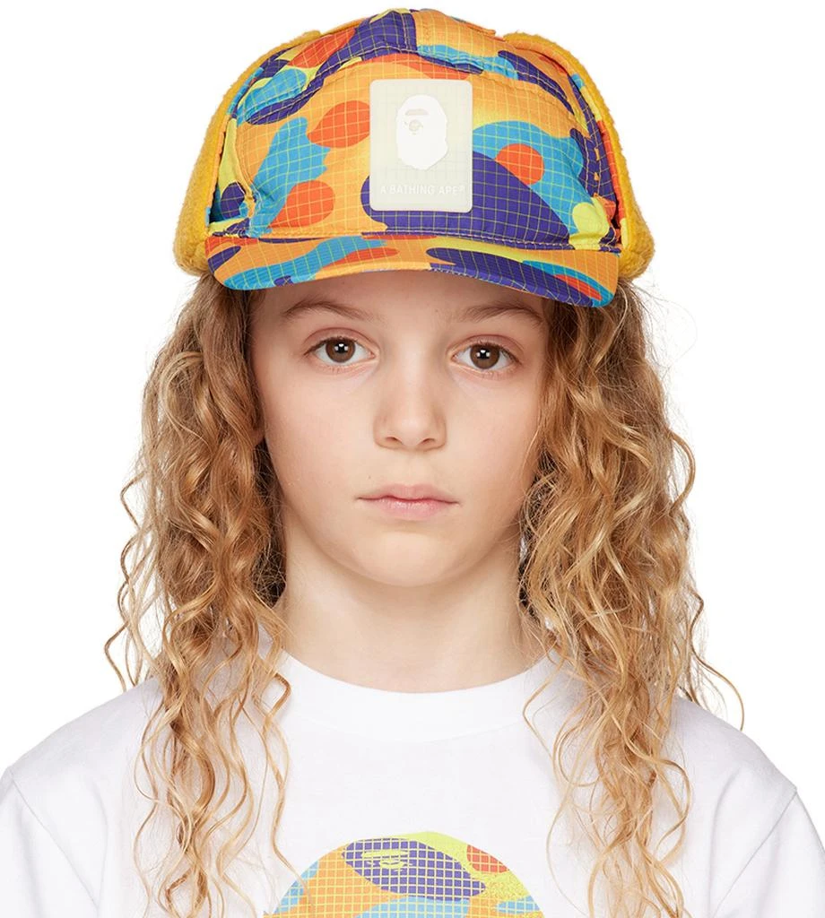 Bape Kids Multicolor Camo Cap 1