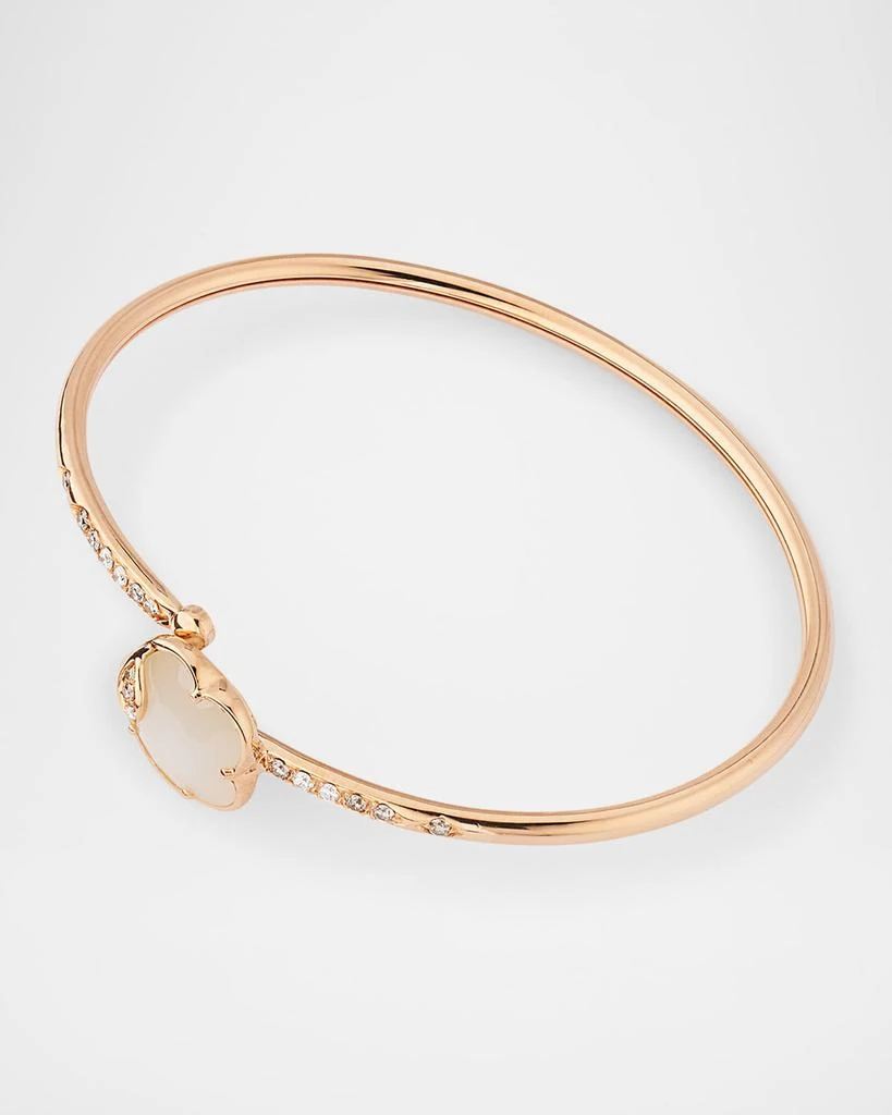 Pasquale Bruni Ton Joli 18K Rose Gold Diamond Bracelet with Moonstone and Mother-of-Pearl 4
