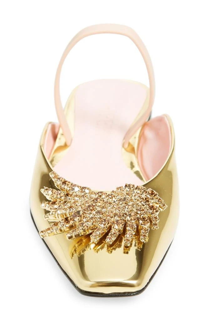 Piferi Drizella Crystal Embellished Slingback Flat 4