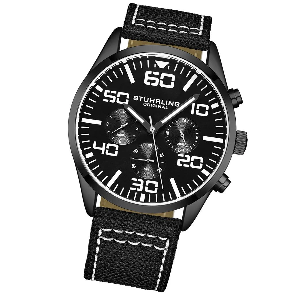 Stuhrling Original 4001 Quartz 42mm Aviator 8
