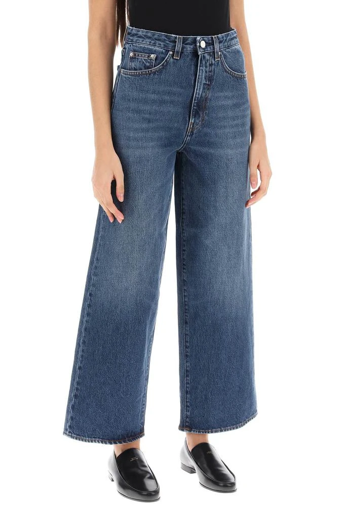 TOTEME cropped flare jeans 2