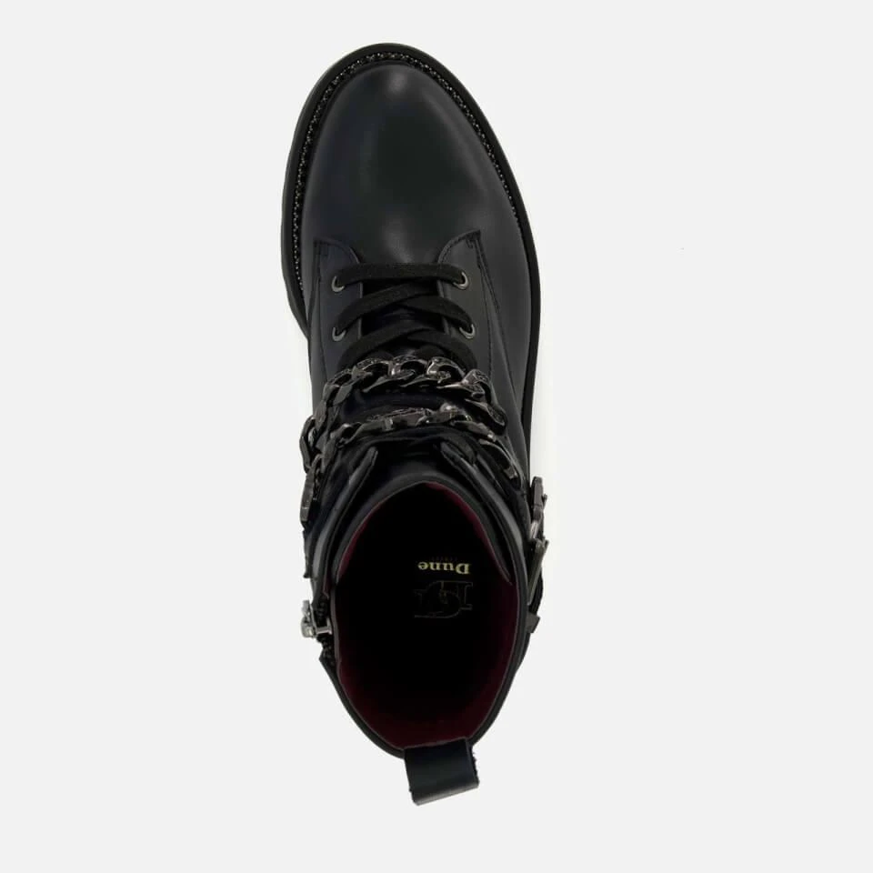 Dune DUNE LONDON WOMEN'S PLAZAS LEATHER BOOTS 3
