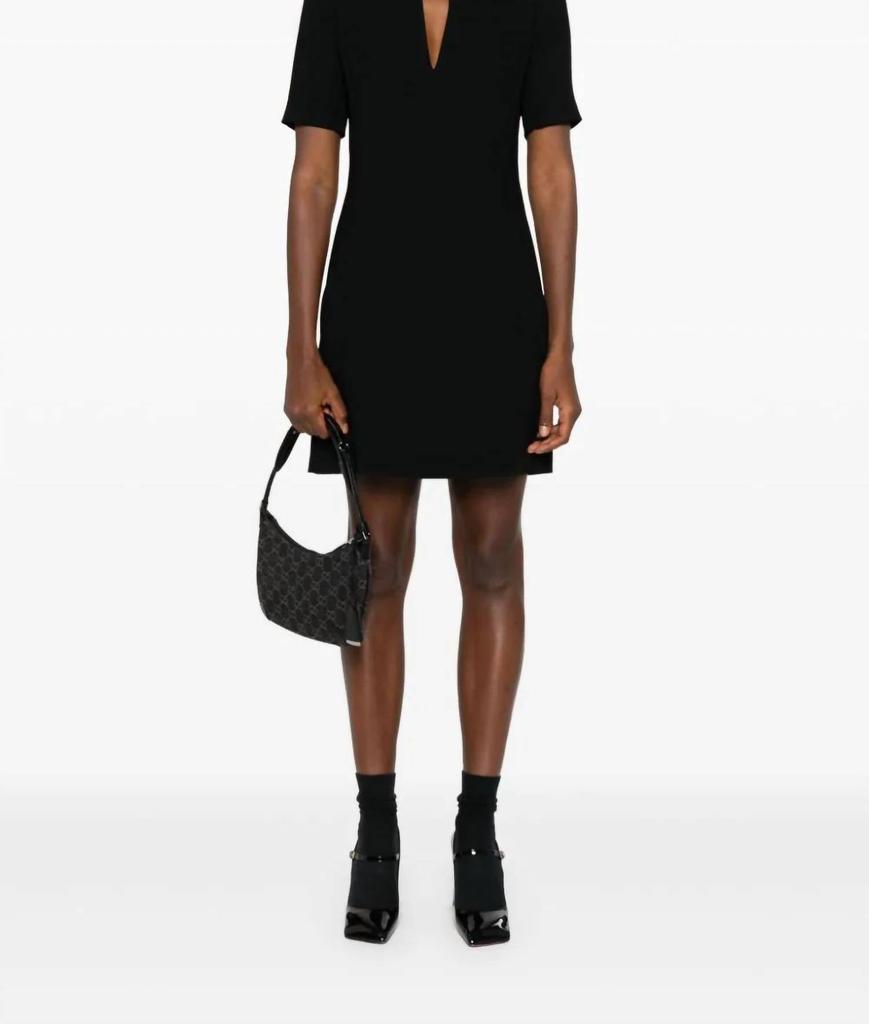 BARBARA BUI Barbara Bui - Jewel Neck Mini Dress
