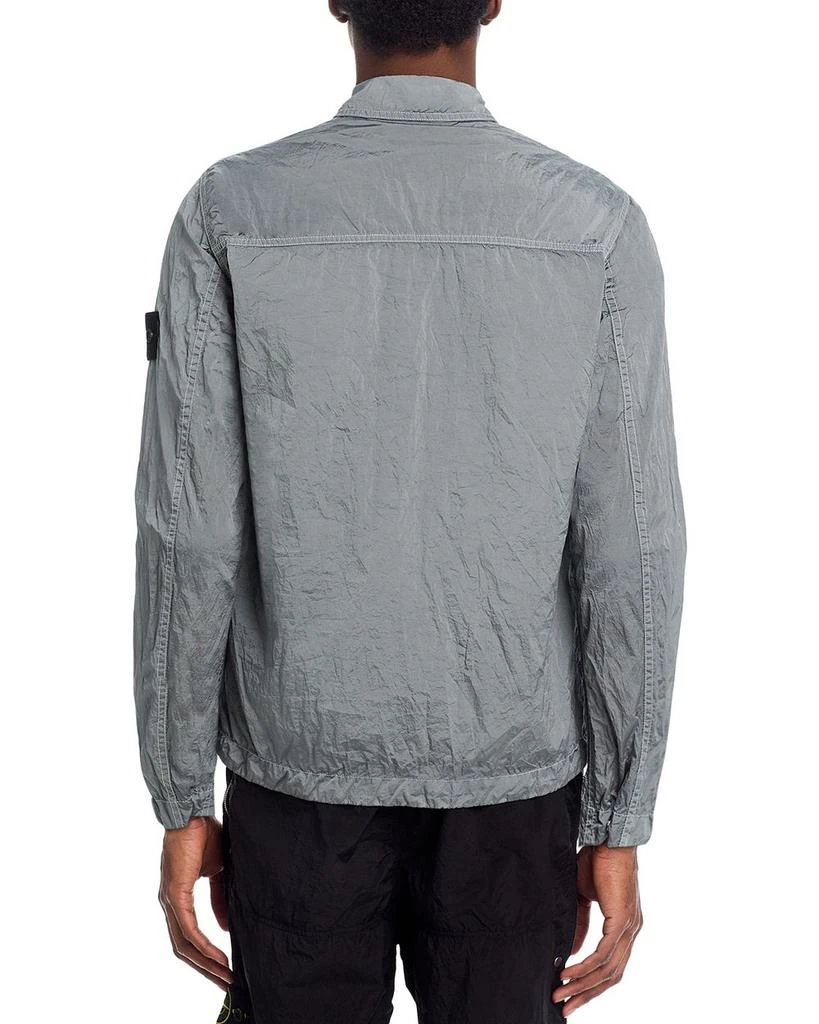 Stone Island Pearl Gray Overshirt 4