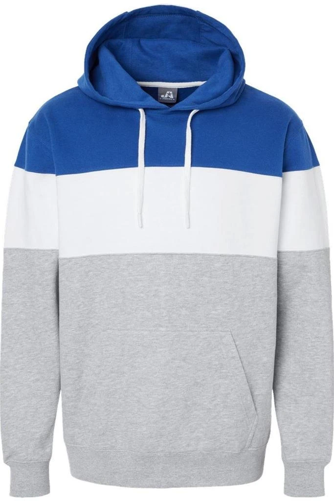 J America Varsity Fleece Colorblocked Hooded Sweatshirt 7