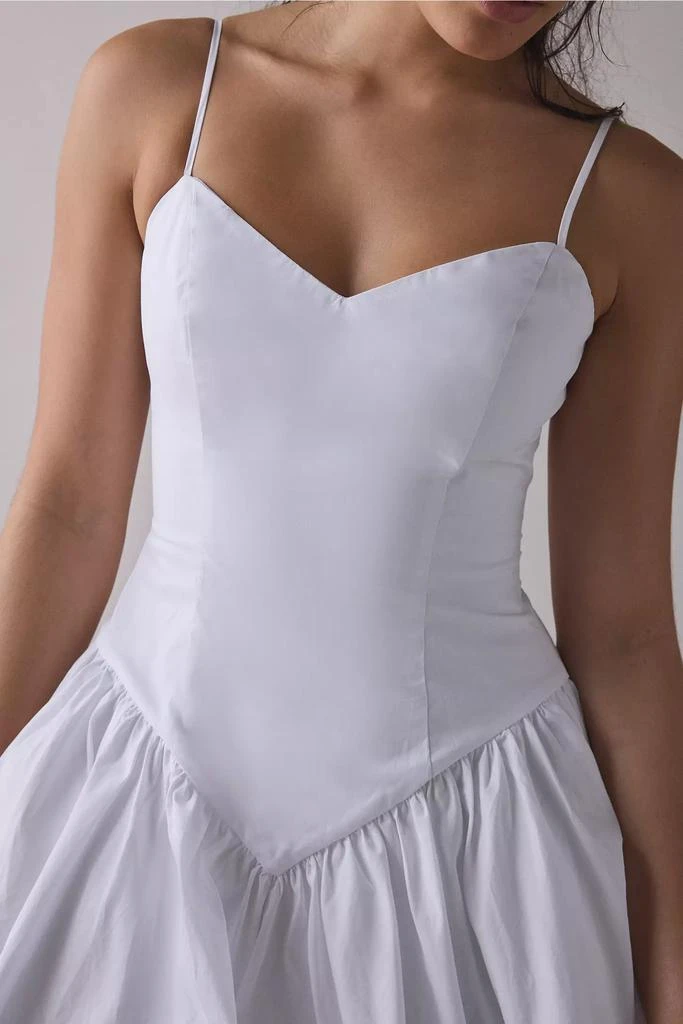 Bardot Bardot Lissett Drop Waist Poplin Bubble Mini Dress 3