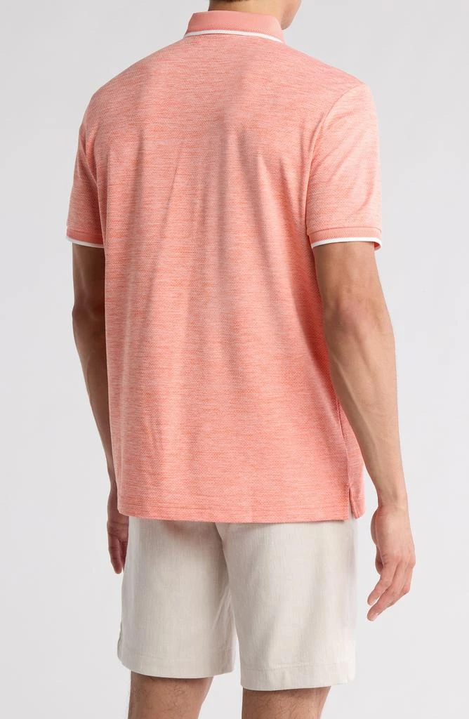 BUGATCHI Tipped Collar Performance Knit Polo 2