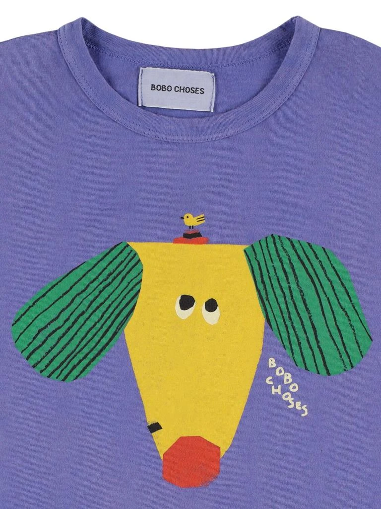 BOBO CHOSES Printed Cotton Jersey T-shirt 1