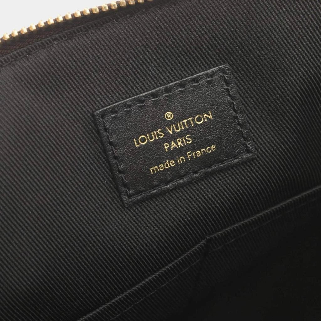 Louis Vuitton Louis Vuitton Brown Coated Canvas Leather Damier Odeon Tote MM Bag 7