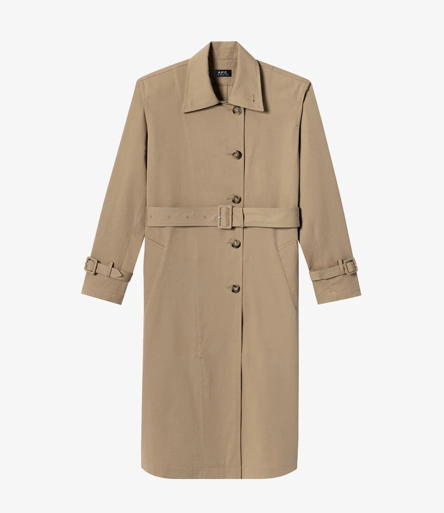 A.P.C. Venetia trench coat 2